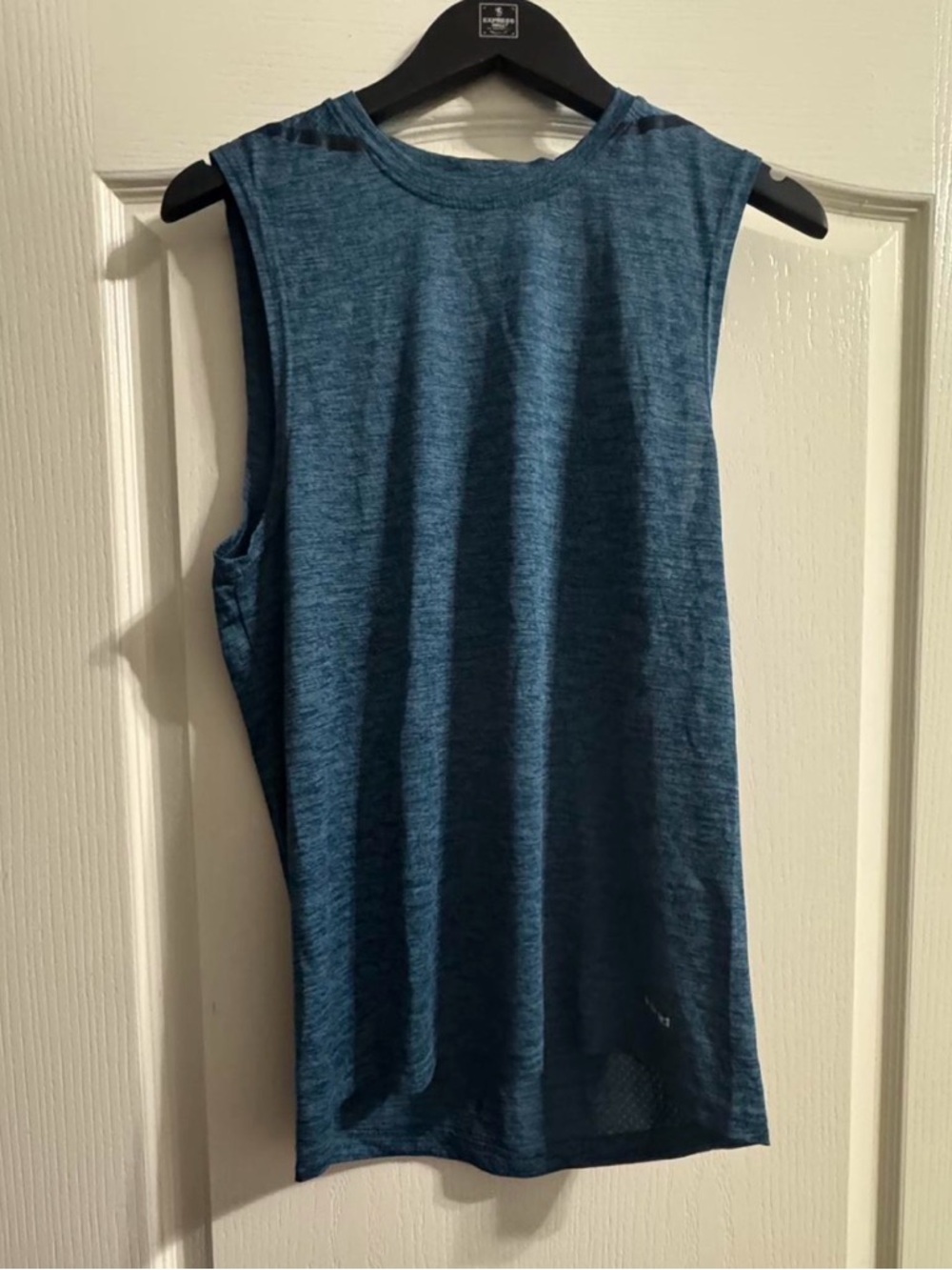 HIND Sleeveless Performance Tank Top - Blue